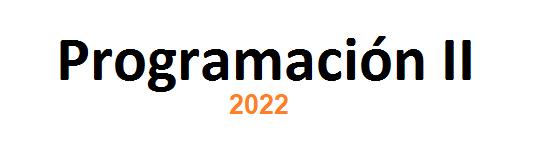 Programación II 2022
