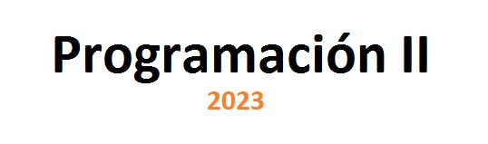 Programación II 2023